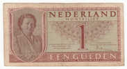 NETHERLANDS 1 GULDEN 1949 P 72 - 1 Gulden