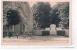 NEUVILLE SUR OISE - L'église Et Le Monument - Carte Photo - Neuville-sur-Oise