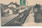 W 409/CPA    PONT DE L'ARCHE (27)  LA  GARE DE PONT DE L'ARCHE ALIZAY - Pont-de-l'Arche