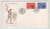 Greece FDC 17-9-1962 EUROPA CEPT With Cachet - 1962