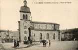 CPA - 42 - LE CHAMBON FEUGEROLLES - Place De L'église - 238 - Le Chambon Feugerolles