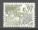 1 W Valeur Non Oblitérée, Unused - FRANCE - Préoblitéré * 1982 - N° 3800-57 - 1964-1988