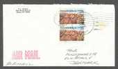 United States Red AIRMAIL Line Cds. 1993 Cover To ÅRHUS Denmark - 3c. 1961-... Cartas & Documentos