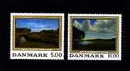 DENMARK/DANMARK - 1992  PAINTINGS  SET MINT NH - Neufs