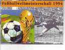 ALLEMAGNE  Document Philatelique Cup  1994  Football  Soccer Fussball - 1994 – USA