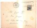 51393)lettera Con 10£ Democratica  + Annullo - Poststempel