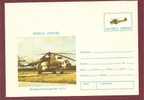 Average Helicopter Combat Air Assault. ROMANIA Postal Stationery Cover 1996. - Hélicoptères