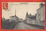 J564 Mouilleron-en-Pareds, Rue Nationale Et La Gendarmerie.Affranchissement Frontal 1909 V.Cambo-les-Bains.No 335 - Mouilleron En Pareds