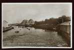 Cpsm Ecosse Dumbarton River Leven And Rock From Bridge   V1b - Dunbartonshire