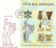 VAT002 - Vatican Bloc Collection D'art New York Sur Lettre  1er Jour (1983) - Gebraucht