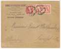 N Y&t  145+194 II    CP    PARIS Vers   ALLEMAGNE Le  23 MAI 1927 - Cartas & Documentos