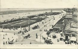 AK / PC Southport Marine Lake & Promenade 1906 #01 - Southport