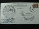 5-716 Station Météo Dérivante Glace Pole Nord Canada Resolute Chien Traineau Renard Fox Phoque Seal Autographe No TAAF - Climate & Meteorology