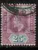 STRAITS SETTLEMENTS   Scott #  117  F-VF USED - Straits Settlements