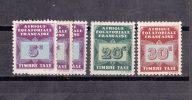 AEF  TAXE   1  X 3   - 3  5    Neuf  * MH - Unused Stamps