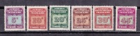 AEF  TAXE 1 A 6   Neuf   *  MH - Unused Stamps