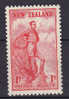New Zealand 1937 Mi. 235    1 P + 1 P Gesundheit Health Mountain Climber, MH* - Unused Stamps