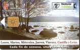 CP-128 CASTILLA Y LEON-II DE TIRADA 80000 - Commemorative Advertisment