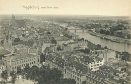 AK Magdeburg Ansicht über Dächer Vom Dom Aus 1908 #48 - Magdeburg