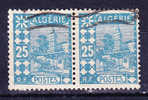 Algérie N°78 Oblitéré Paire - Used Stamps