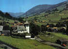 Carte Postale Suisse Gsteig  Frau Carol Mühlheim  "Bazar Pernet"  Col Du Pillon Trés Beau Plan - Gsteig Bei Gstaad