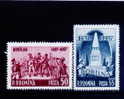 C1282 - Roumanie 1957 -  Yv.no.1548/9 Neufs** - Unused Stamps