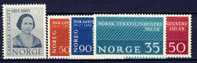 Norway 1963. 5 Different. MNH(**) - Ungebraucht