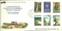 FDC ZIMBAUWE 1991 PRESA  DAM BARRAGE - Agua