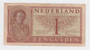 NETHERLANDS 1 GULDEN 1949 P 72 - 1  Florín Holandés (gulden)