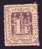 Timbre Allemagne Hambourg N°11Neuf S/g.1864.c.100€ - Hambourg