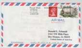 Great Britain Air Mail Cover Sent To USA 7-5-2002 - Covers & Documents