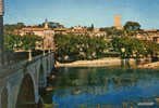 SOMMIERES (Gard) - Le Pont, L´Ecluse Et Le Donjon - Circulée En 1978, 2 Scans - Sommières