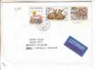 GOOD CZECH Postal Cover To ESTONIA 2002 - Good Stamped - Lettres & Documents