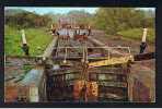 RB 659 - J. Salmon Postcard Canal Boats Narrow Boats Descending The Stockton Flights Long Itchington Warwickshire - Autres & Non Classés