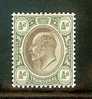 TRANSVAAL 1902 Mint Hinged Stamp(s) Edward VII 1/2d Green/black  Sacc-nr 102 - Transvaal (1870-1909)