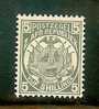 ZUID AFRIKAANSE REPUBLIEK  1885 Mint Hinged Stamp(s) "Vurtheim" 5sh Slate Sacc Nr. 22 - Transvaal (1870-1909)