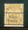 ZUID AFRIKAANSE REPUBLIEK  1893 Mint Hinged Stamp(s) 1/2d On 2d Sacc Nr. 201 - Transvaal (1870-1909)