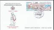 MC+ Monaco 1996 Mi 2333-34 FDC Amt Für Postwertzeichen - Brieven En Documenten