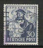 M494.-.GERMANY - BIZONE .-. 1949 .-. MI # : 105 .-. USED .-. EXPORTMESSE HANNOVER - Usati