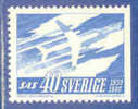 Suède N°458a (dentelé Sur 3 Côtés) Neuf ** - Unused Stamps