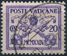 Pays : 495 (Vatican (Cité Du))  Yvert Et Tellier N° :    28 (o) - Usados