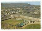 La Voulte-sur-Rhône (07) : Vue Aérienne Sur L'Usine Et Le Stade Derrière La Gare Env 1960 (animée). - La Voulte-sur-Rhône