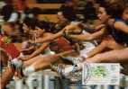 ALLEMAGNE BERLIN 82 : CM Nr Mi. 616 JO 1982 LOS ANGELES ATHLETISME - SPRINT + Prix Dégressif. - Cartas Máxima