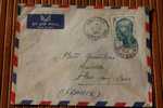 LETTRE : AFRIQUE OCCIDENTALE FRANCAISE A.O.F. MBANGA  CAMEROUN  1955 TIMBRE SEUL S LETTRE:EX COLONIE FRANCAISE /FLERS - Briefe U. Dokumente