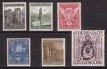 LUXEMBOURG LUSSEMBURGO 1947 SAN WILLIBRORD  ** MNH SUPERB SET LUSSO - Unused Stamps