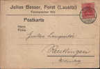 Germany- Postcard 1921-Private Postcard- 2/scans - Postes Privées & Locales