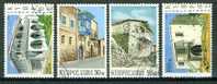Maisons, Palais - CHYPRE - Arcitecture Locale - N° 384 à 387 - 1973 - Used Stamps