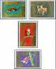 1971 Taiwan Animals Stamps Monkey Squirrel Deer Bat Pangolin Fauna - Pipistrelli