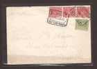 Belgique 1919 Lettre Express Affr. N°137 + 138 X3 Rectang. "NORD BELGE/AMPSIN". - Covers & Documents