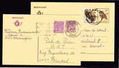 BELGIQUE -  Entiers Postaux Complétés - Cartes Postales 1951-..